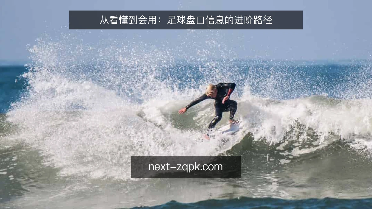 从看懂到会用：足球盘口信息的进阶路径